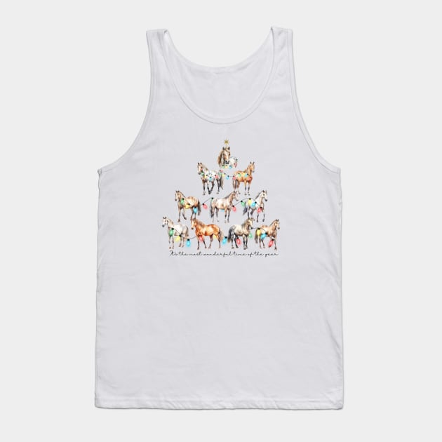 Equine Greetings Tank Top by The Farm.ily